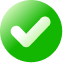 Success icon for fewer stalled sequences